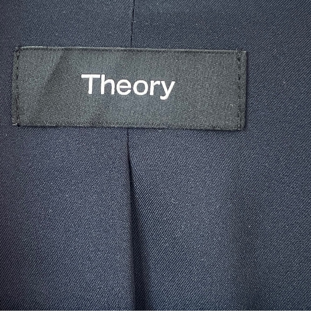 Theory Riding Blazor Multi Grid Knit Size 0 - image 5